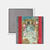 Aimant La fable d'Aesop Le renard et les raisins (Recto/Verso)