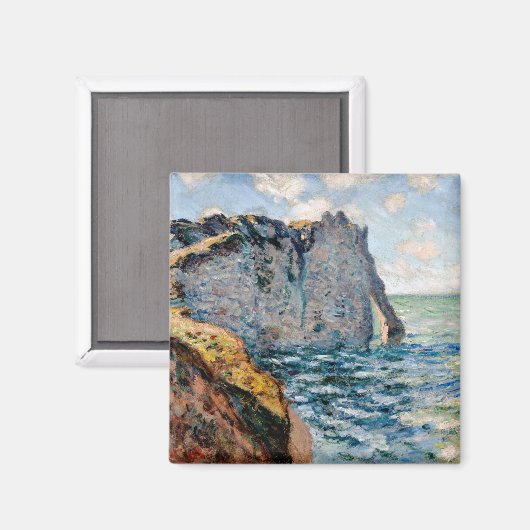 Aimant La falaise d'Aval, Monet (Recto/Verso)
