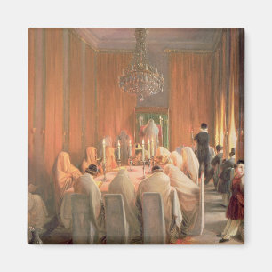 Aimant La famille Rothschild à la prière