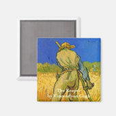 Aimant La Faucheuse (après Millet) par Vincent van Gogh (Recto/Verso)