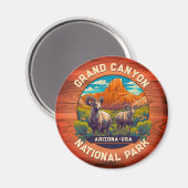Aimant La faune du Grand Canyon National Park Arizona (Recto/Verso)