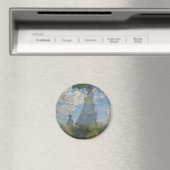 Aimant La Femme de Monet avec parasol (In Situ (Lave-vaisselle))