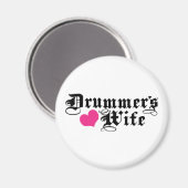 Aimant La femme du batteur (Recto/Verso)