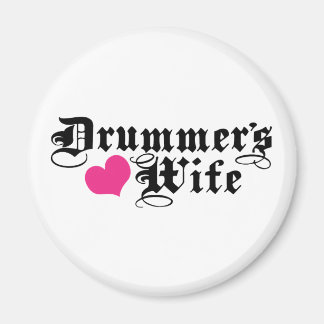 Aimant La femme du batteur