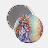 Aimant LA FEMME DU LAC, La Magie et le Mystère (Recto/Verso)