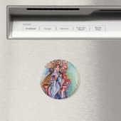 Aimant LA FEMME DU LAC, La Magie et le Mystère (In Situ (Lave-vaisselle))