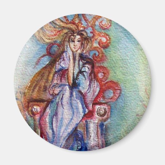 Aimant LA FEMME DU LAC, La Magie et le Mystère (Devant)