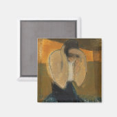 Aimant La femme Gipsy, Helene Schjerfbeck (Recto/Verso)