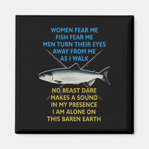 Aimant La femme me craint le poisson me craint les hommes