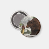 Aimant La femme ours (Recto/Verso)