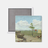 Aimant La Ferme (huile sur toile) (Recto/Verso)