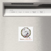 Aimant La fête des mères Westie (In Situ (Lave-vaisselle))