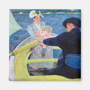 Aimant La fête nautique, Mary Cassatt