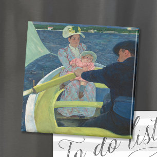 Aimant La fête nautique   Mary Cassatt