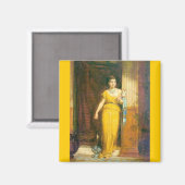 Aimant La Fileuse (Recto/Verso)