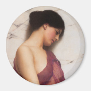 Aimant La fille au tambourin de John William Godward