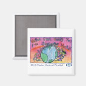 Aimant La fille de l'eau veut que tu (Recto/Verso)