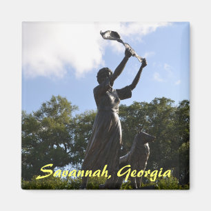 Aimant La Fille de l'Esclavage, Savannah, Géorgie