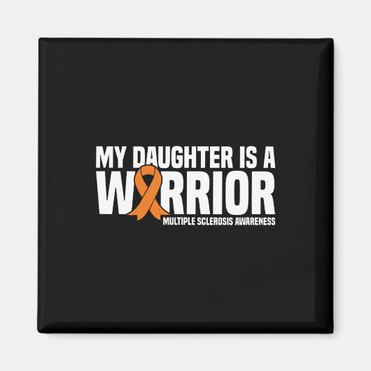 Aimant La Fille Est Un Guerrier Mme Multiple Sclerosis La (Devant)