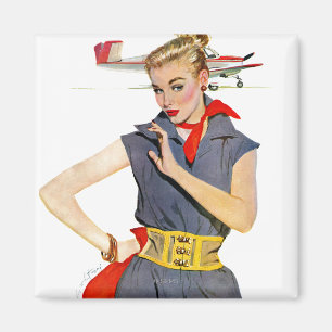 Aimant La fille qui a volé des avions