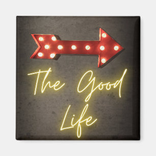Aimant La Flèche Neon de la Bonne Vie