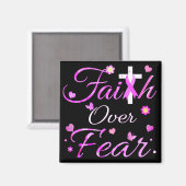 Aimant La foi au-dessus de la peur (Recto/Verso)