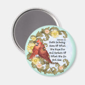 Aimant La foi des cardinaux chrétiens (Recto/Verso)