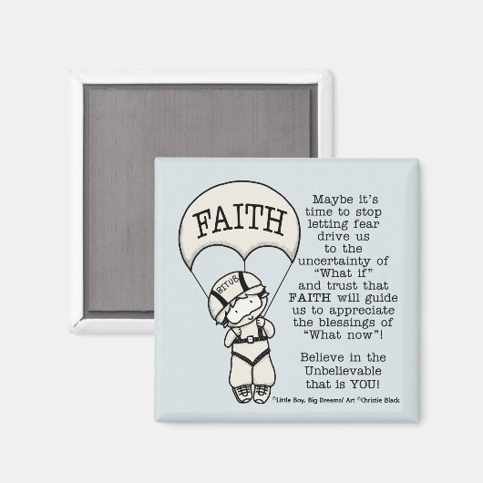 Aimant La foi guidera (Recto/Verso)