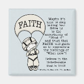 Aimant La foi guidera (Devant)