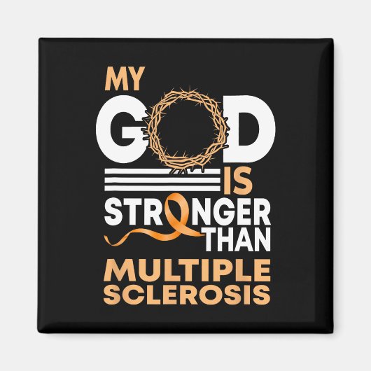Aimant La Foi Mon Dieu Est Plus Fort Que La Sclérose En P (Devant)