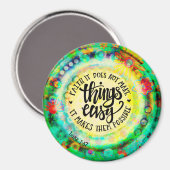 Aimant La Foi Rend Les Choses Possible (Recto/Verso)