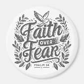 Aimant La foi sur la peur (Devant)