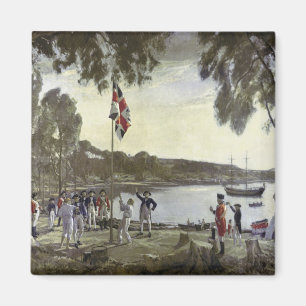 Aimant La fondation de l'Australie par capitaine Arthur