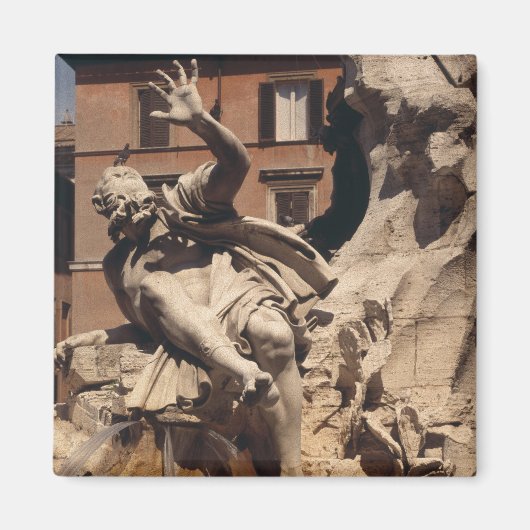 Aimant La Fontaine des Quatre Rivières (Devant)