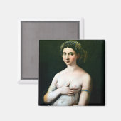 Aimant La Fornarina, Raphael (Recto/Verso)