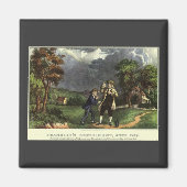 Aimant La foudre et l'expérience de cerf-volant de Benjam (Devant)