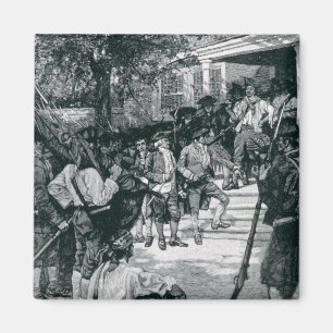 Aimant La foule de Shays en possession d'un tribunal