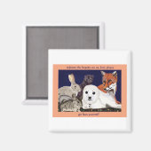 Aimant La Fourrure Est Pour L'Émerveillement, Pas Porter  (Recto/Verso)