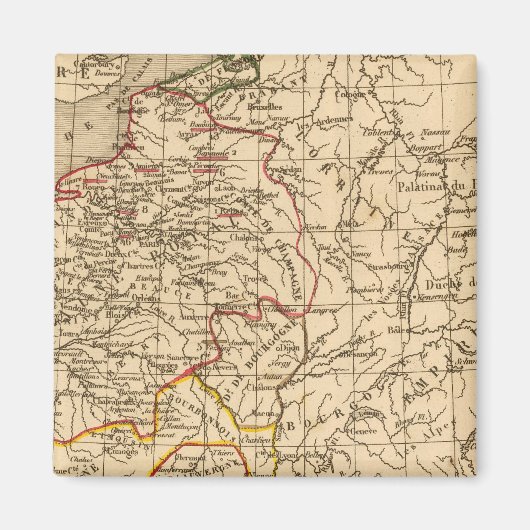 Aimant La France 1180 a 1223 (Devant)