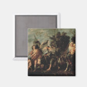 Aimant La fuite en Egypte, XVIIe siècle (Recto/Verso)