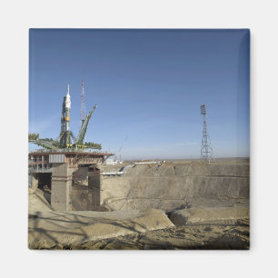 Aimant La fusée Soyouz est montée en position 5