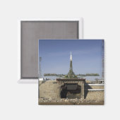 Aimant La fusée Soyouz est montée en position 6 (Recto/Verso)