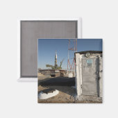 Aimant La fusée Soyouz peu après l'arrivée 2 (Recto/Verso)