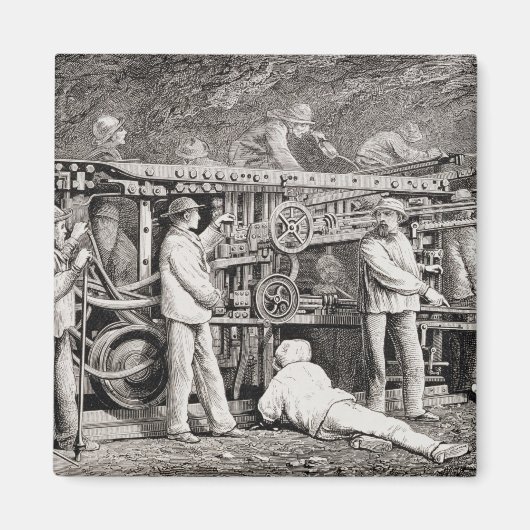 Aimant La galerie avancée du côté français du lun (Devant)