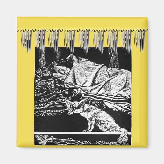 Aimant "La Garde de nuit" (Devant)