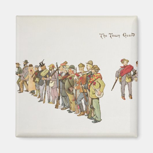 Aimant La garde municipale du Leaguer de Ladysmith (Devant)