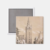 Aimant La Giralda, Séville (Recto/Verso)