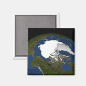 Aimant La glace de mer arctique en 2005 (Recto/Verso)