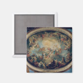 Aimant La glorification de la Vierge, 1731 (Recto/Verso)