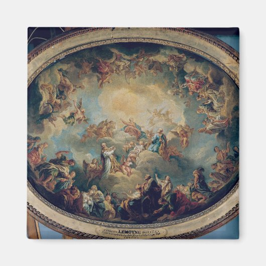 Aimant La glorification de la Vierge, 1731 (Devant)